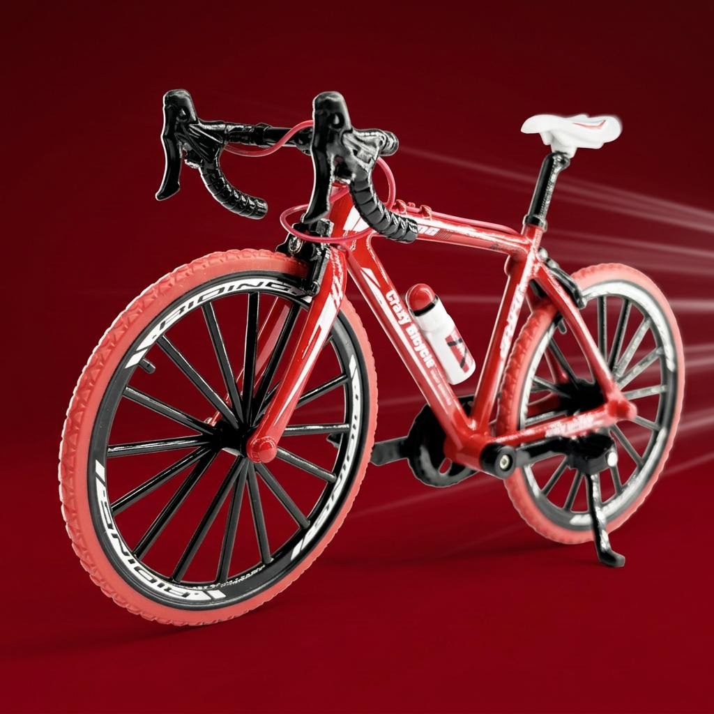 Bici coleccionable roja La Vuelta — Maillot Rojo