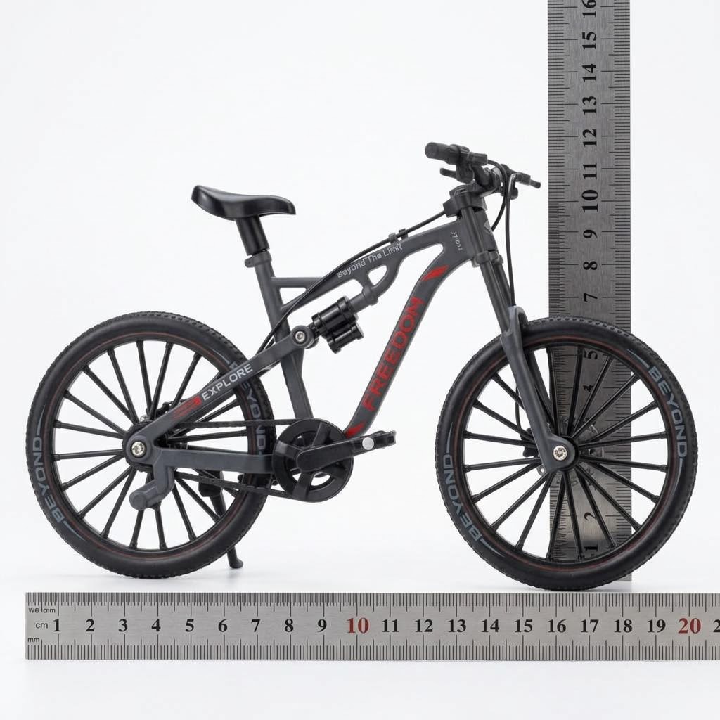 MTB FREEDOM con regla: 20.5cm largo y 10cm alto