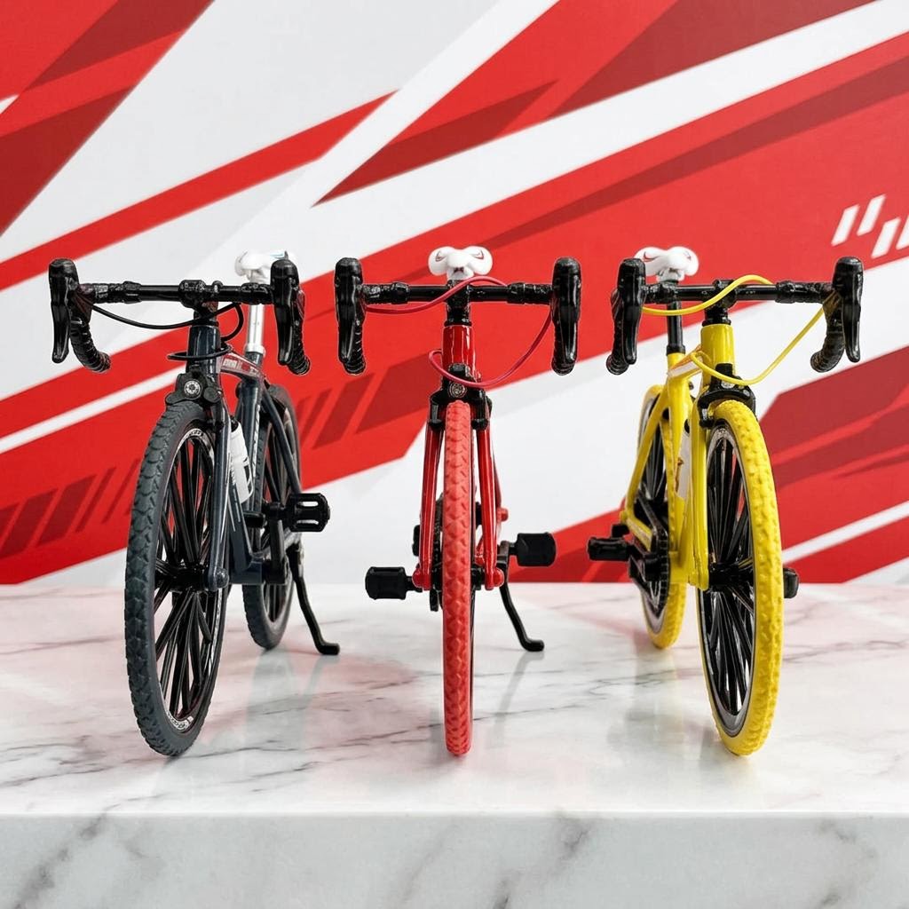 Los 3 colores La Vuelta — rojo, negro y amarillo