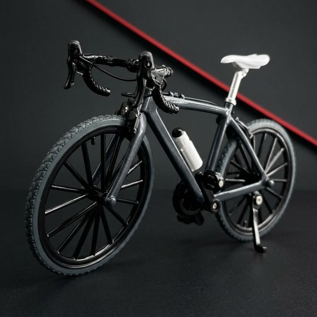 Bici coleccionable gris oscuro — Escalador Elite