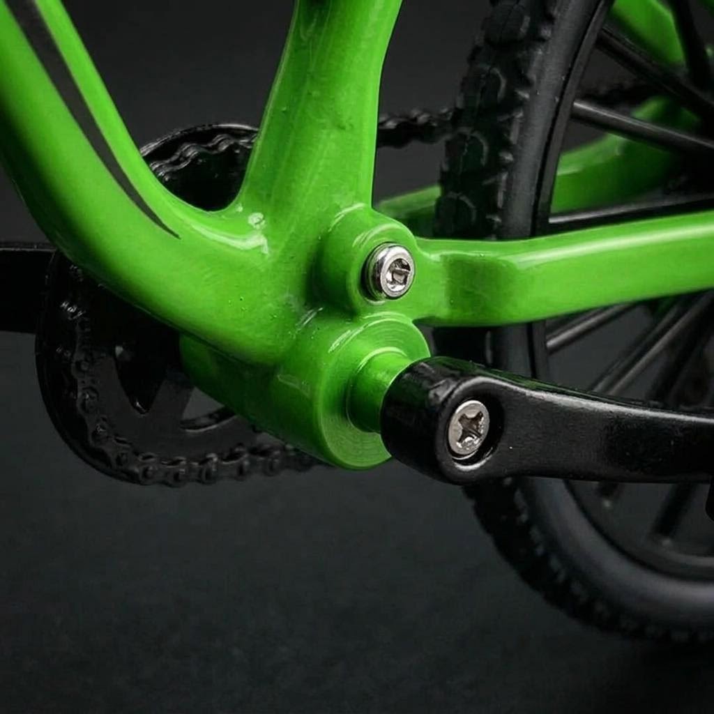 Cadena funcional detalle MTB verde