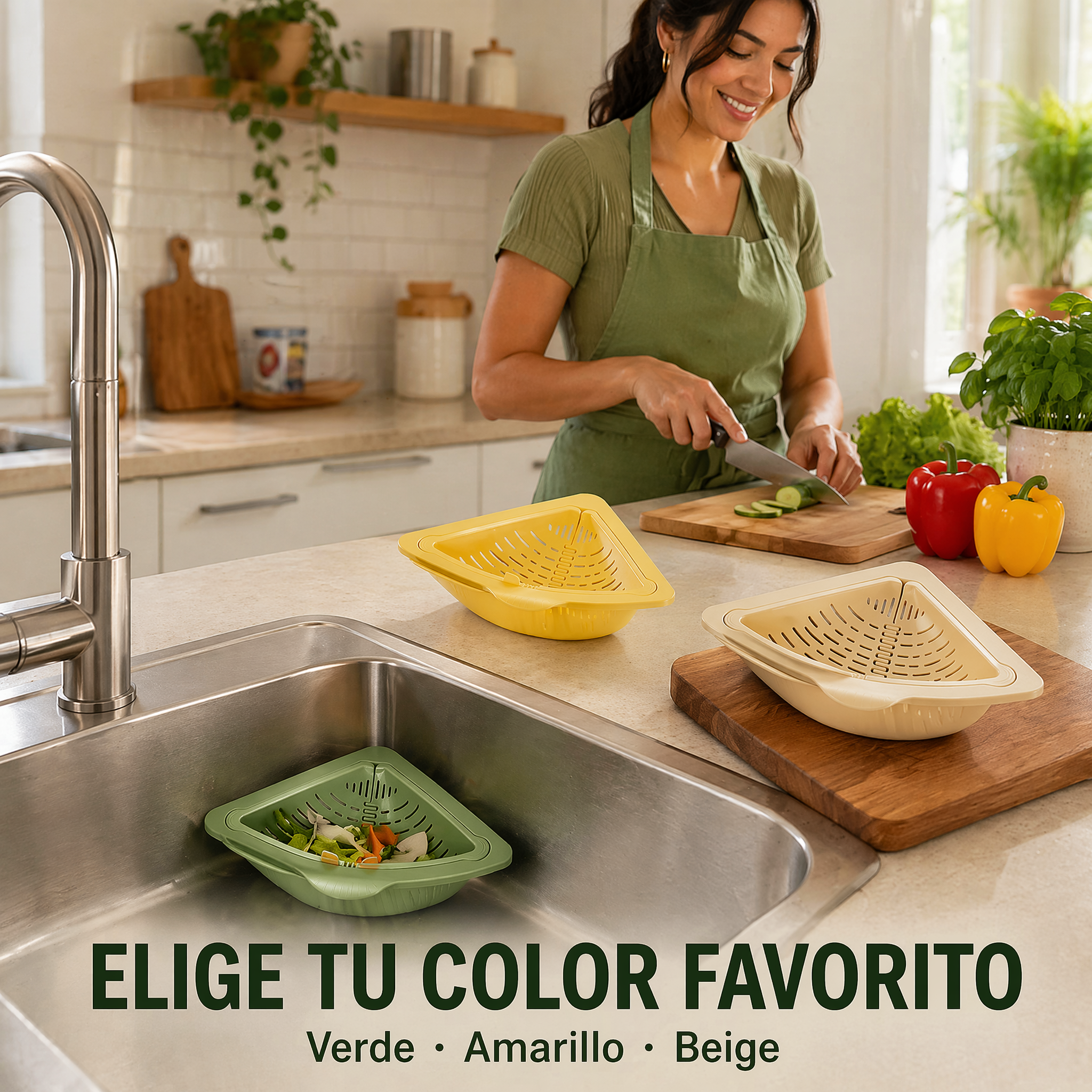 3 colores disponibles