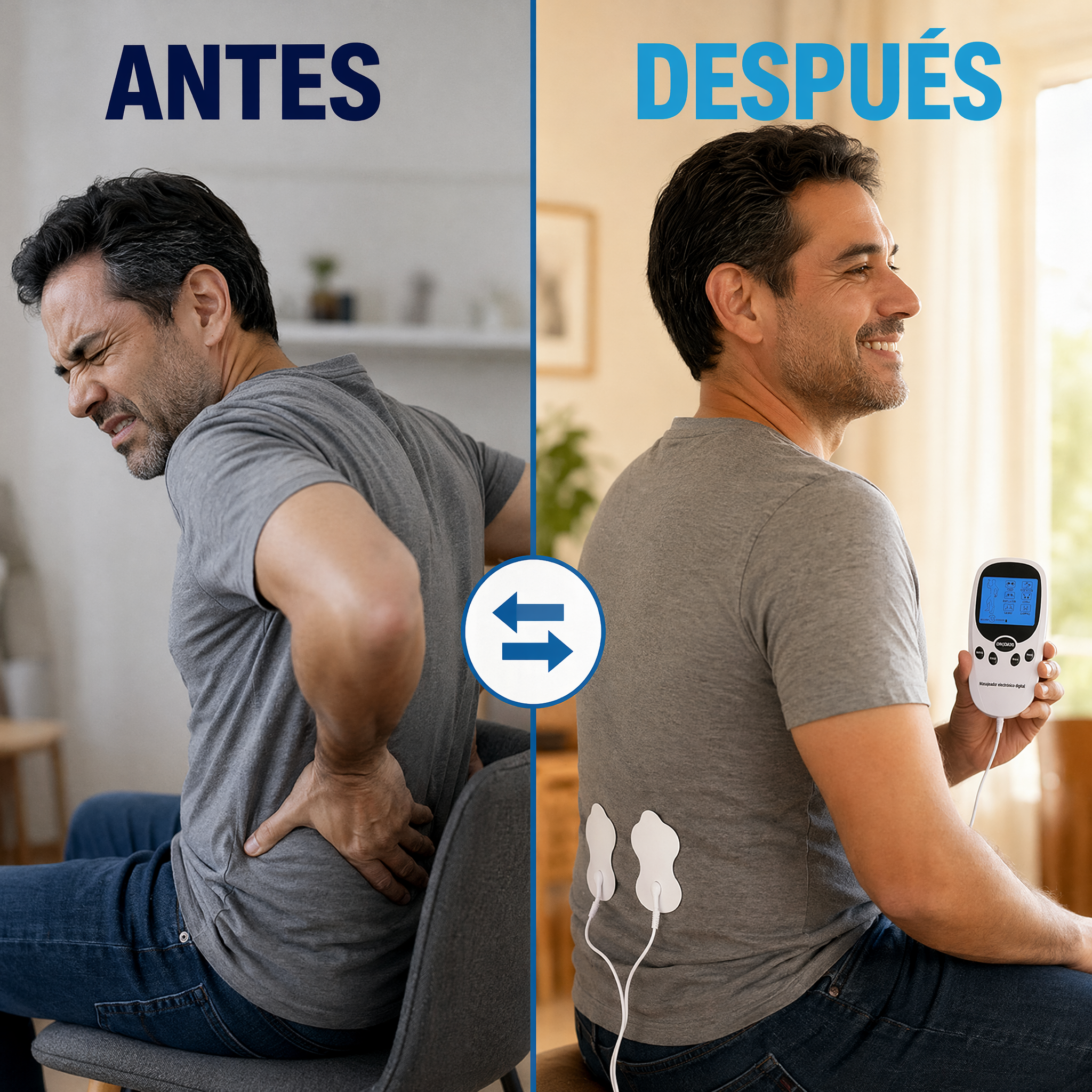 Antes y después
