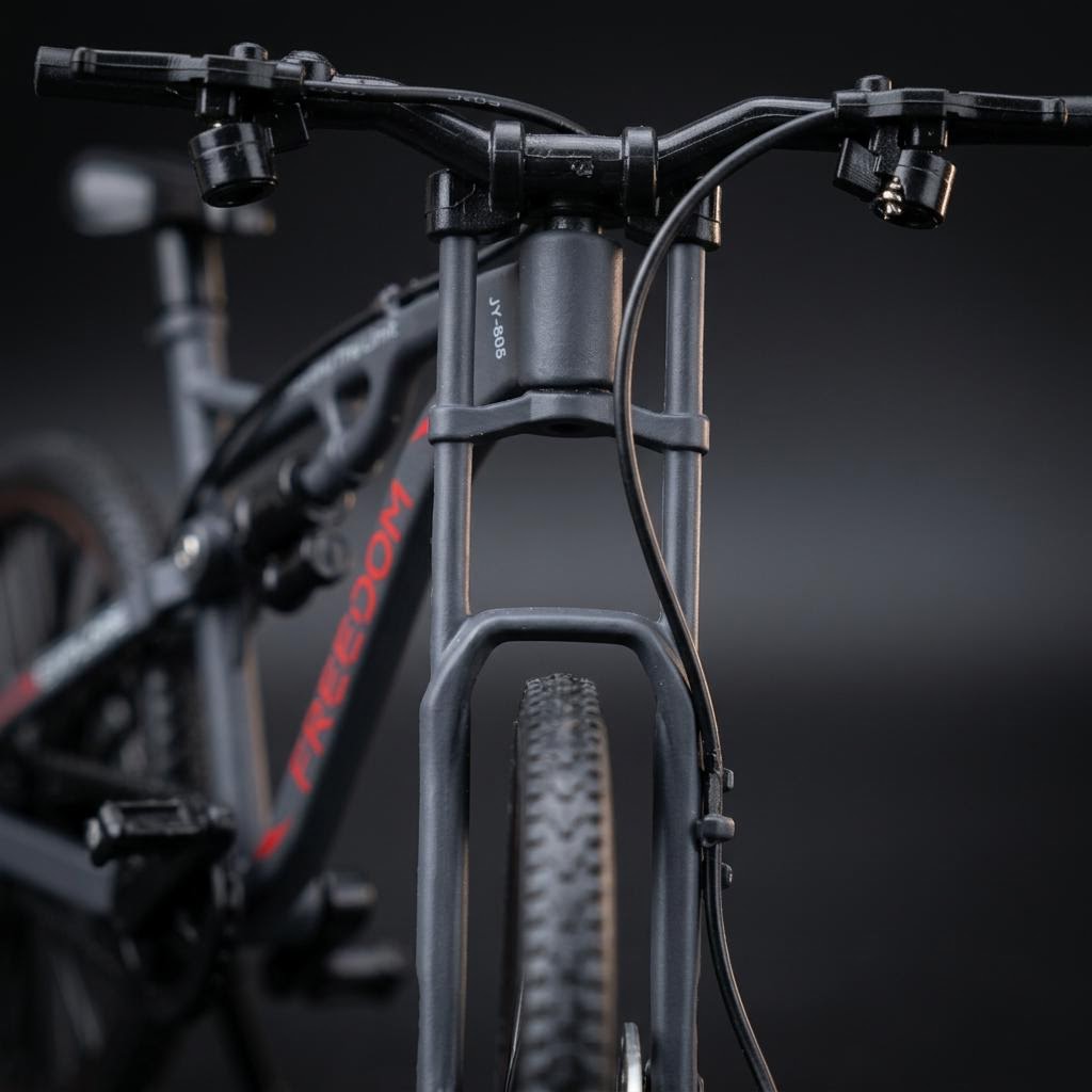 Manubrio funcional con controles — MTB coleccionable