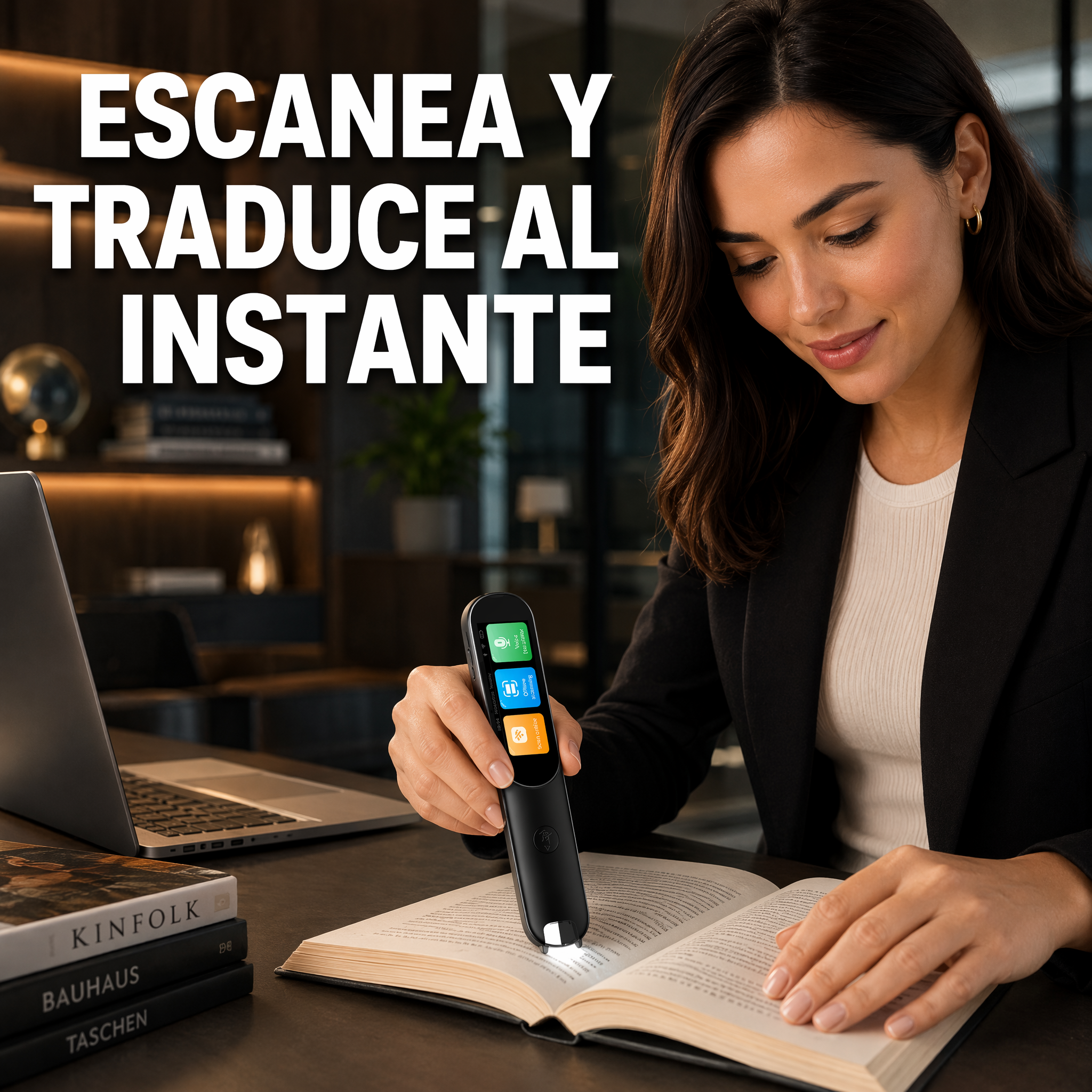 Escaneo y traducción de textos