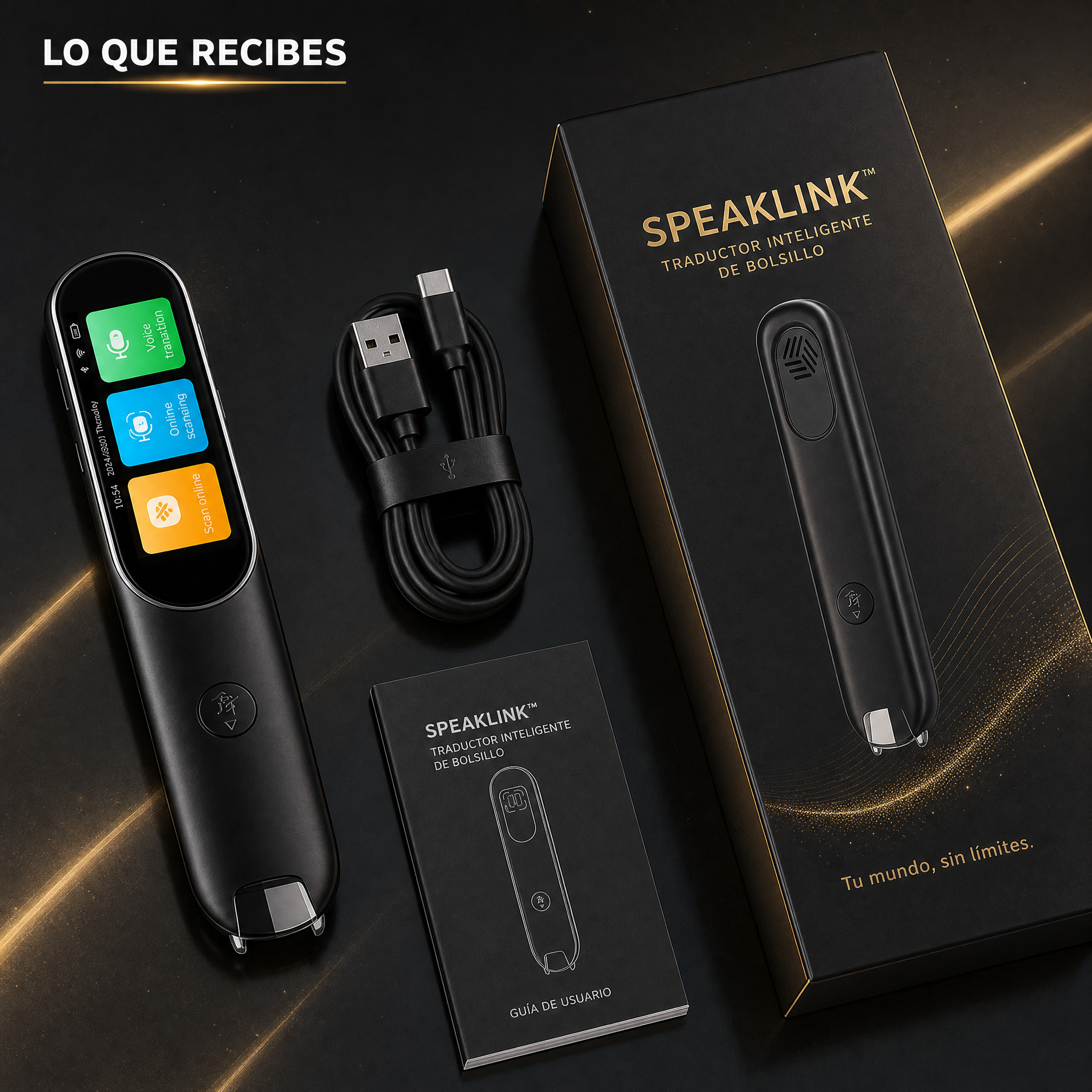 Contenido de la caja